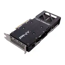 PNY GeForce RTX 4070 12GB - VERTO Dual Fan Edition - carte graphique - GeForce RTX 4070 - 12 Go GDD... (VCG407012DFXPB1)_9